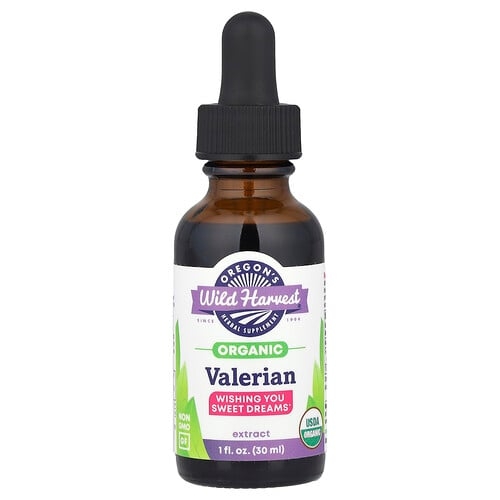 Oregon S Wild Harvest Organic Valerian Extract 1 Fl Oz 30 Ml product image