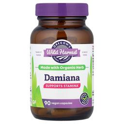 Oregon S Wild Harvest Damiana 90 Vegan Capsules 375 Mg Per Capsule