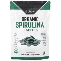 Probase Nutrition Organic Spirulina Tablets 12 8 Oz