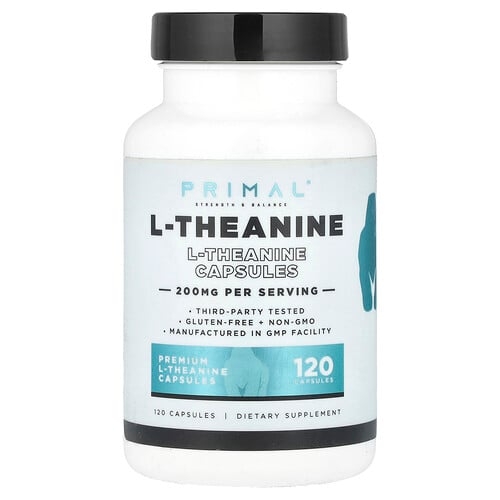 Preprimal L Theanine 200 Mg 120 Capsules product image