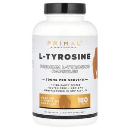 Preprimal L Tyrosine 500 Mg 180 Capsules