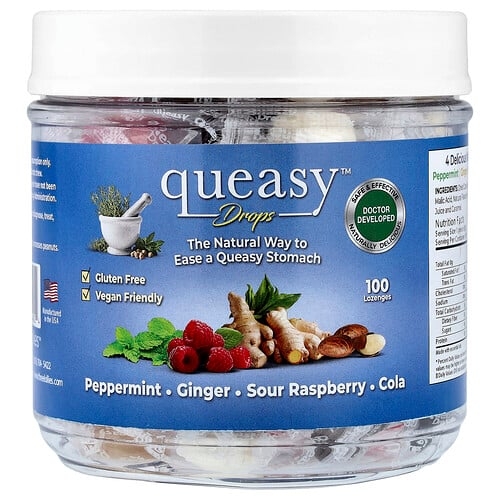 Preggie Queasy Drops Assorted 100 Lozenges product image