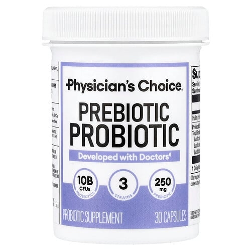 Physician S Choice Prebiotic Probiotic 30 Capsules product image