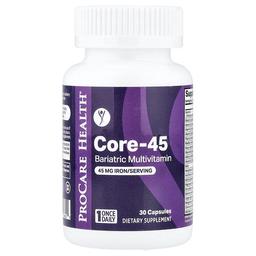 Procare Health Core 45 Bariatric Multivitamin 30 Capsules