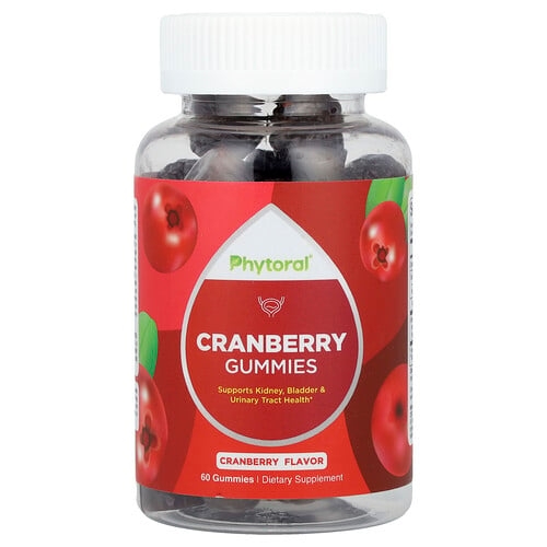 Phytoral Cranberry Gummies Cranberry 60 Gummies 250 Mg Per Gummy product image