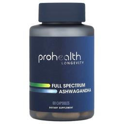 Prohealth Longevity Full Spectrum Ashwagandha 60 Capsules
