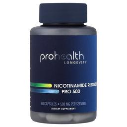 Prohealth Longevity Nicotinamide Riboside Pro 500 60 Capsules