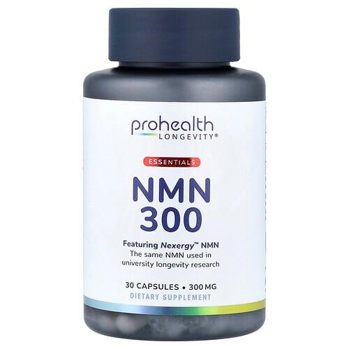 ProHealth Longevity, 에센셜, NMN 300, 300mg, 캡슐 30정 product image