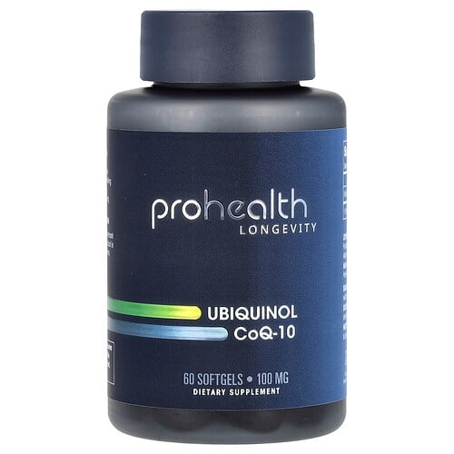 Prohealth Longevity Ubiquinol Coq 10 100 Mg 60 Softgels product image