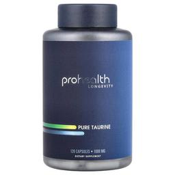 Prohealth Longevity Pure Taurine 1 000 Mg 120 Capsules