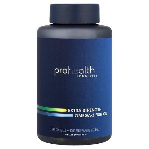 Prohealth Longevity Omega 3 Fish Oil 120 Softgels 1 000 Mg Per Softgel product image