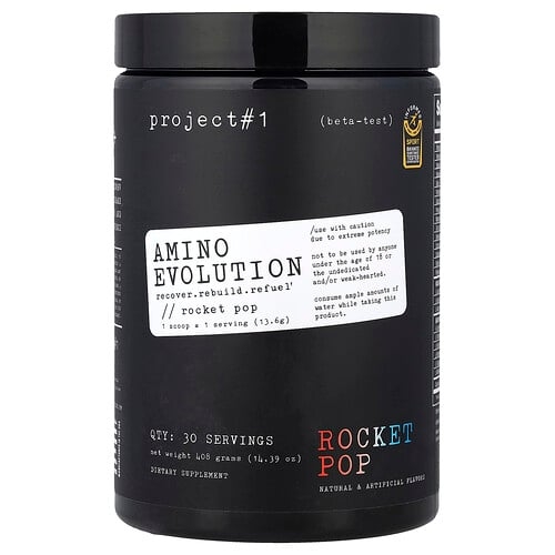 Project 1 Nutrition Amino Evolution Rocket Pop 14 39 Oz 408 G product image
