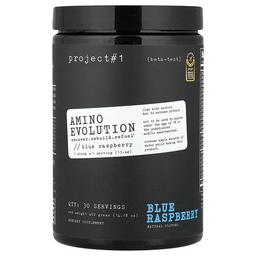 Project 1 Nutrition Amino Evolution Blue Raspberry 14 18 Oz 402 G