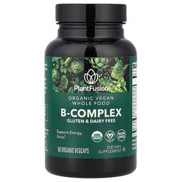 Plantfusion Organic Vegan B Complex 60 Organic Vegcaps