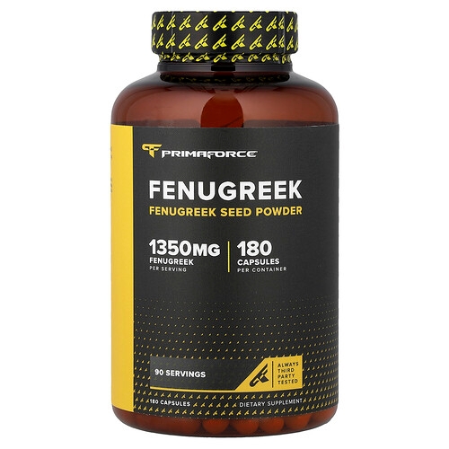 Primaforce Fenugreek 180 Capsules 675 Mg Per Capsule product image