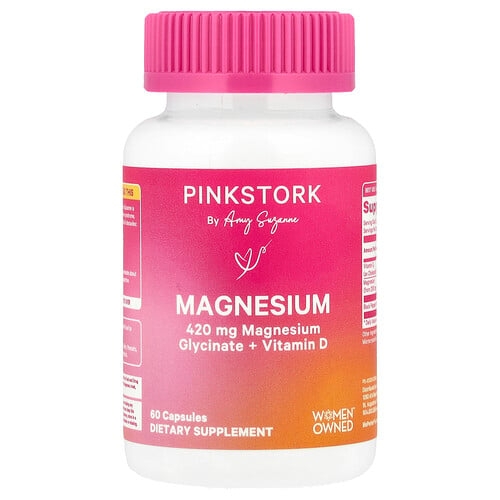 Pink Stork Magnesium 60 Capsules product image