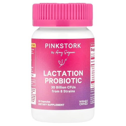 Pink Stork Lactation Probiotic 30 Billion Cfus 30 Capsules product image