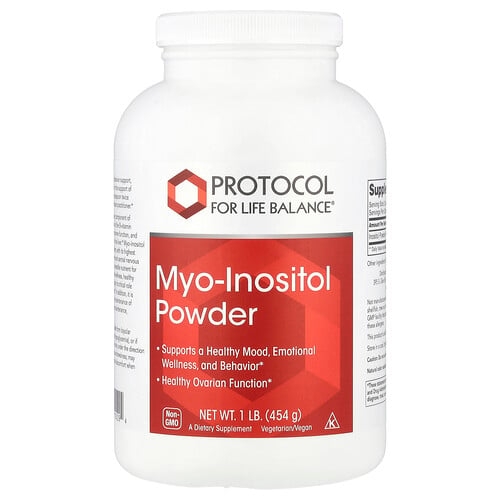 Protocol For Life Balance Myo Inositol Powder 1 Lb 454 G product image