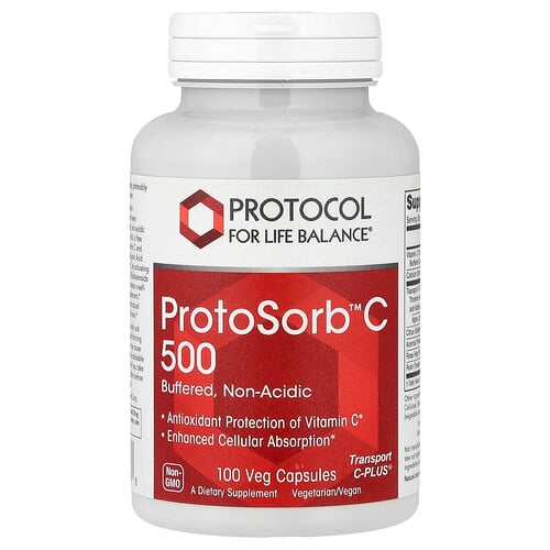 Protocol For Life Balance Protosorb C 500 100 Veg Capsules product image