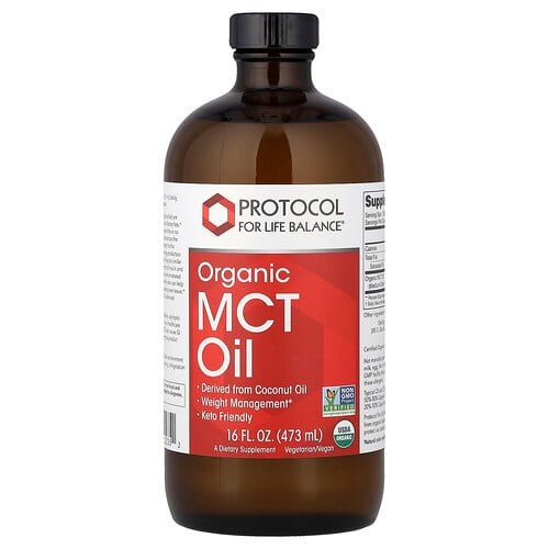 Protocol For Life Balance Organic Mct Oil 16 Fl Oz 473 Ml product image