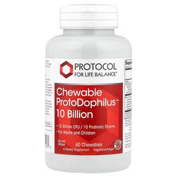 Protocol For Life Balance Chewable Protodophilus 10 Billion 60 Chewables