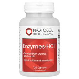 Protocol For Life Balance Enzymes Hcl 120 Capsules
