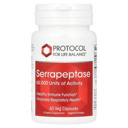 Protocol For Life Balance Serrapeptase 33 Mg 60 Veg Capsules
