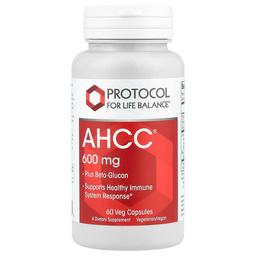 Protocol For Life Balance Ahcc Plus Beta Glucan 60 Veg Capsules