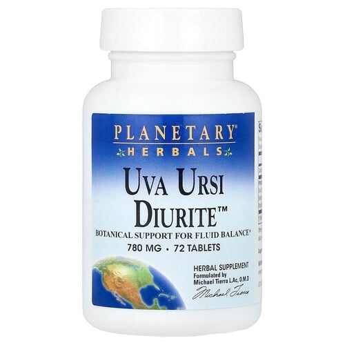 Planetary Herbals Uva Ursi Diurite 72 Tablets product image