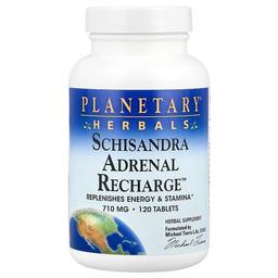 Planetary Herbals Schisandra Adrenal Recharge 120 Tablets