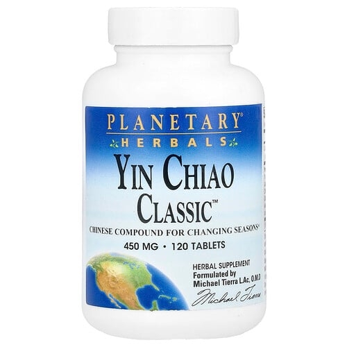 Planetary Herbals Yin Chiao Classic 120 Tablets product image