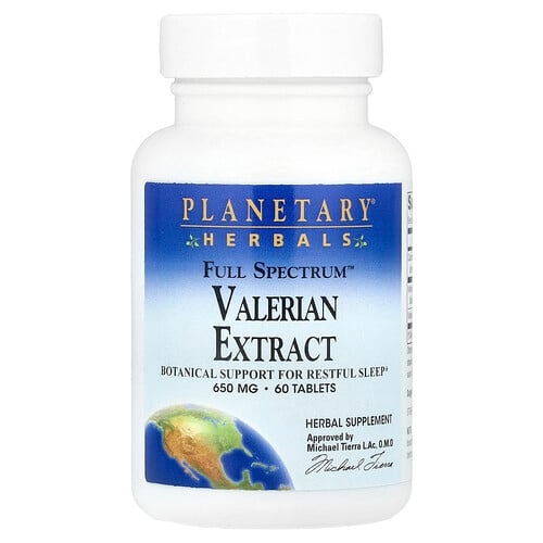 Planetary Herbals Full Spectrum Valerian Extract 60 Tablets product image