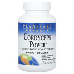 Planetary Herbals Cordyceps Power 60 Tablets 400 Mg Per Tablet