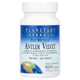 Planetary Herbals Full Spectrum Antler Velvet 60 Tablets 250 Mg Per Tablet