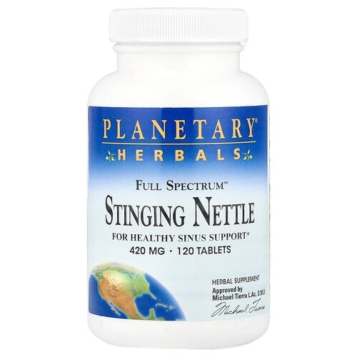Planetary Herbals Full Spectrum Stinging Nettle 420 Mg 120 Tablets product image