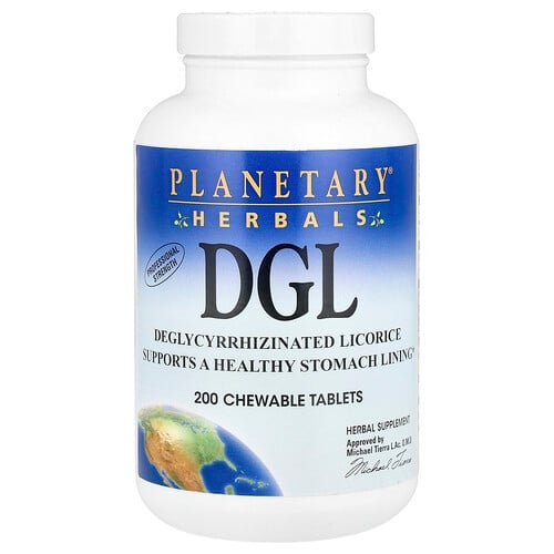 Planetary Herbals Dgl 380 Mg 200 Chewable Tablets product image