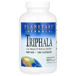 Planetary Herbals Triphala 180 Capsules 500 Mg Per Capsule