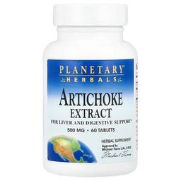 Planetary Herbals Artichoke Extract 60 Tablets