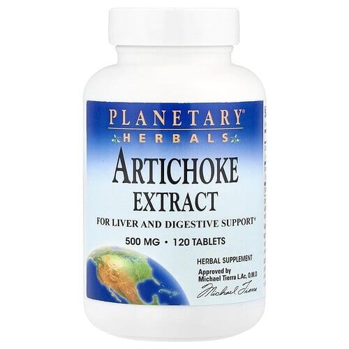 Planetary Herbals Artichoke Extract 120 Tablets product image
