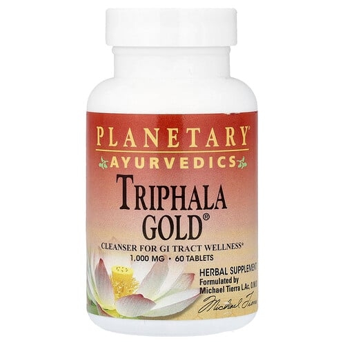 Planetary Herbals Ayurvedics Triphala Gold 60 Tablets product image