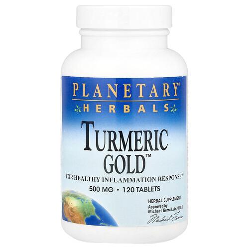 Planetary Herbals Turmeric Gold 120 Tablets product image