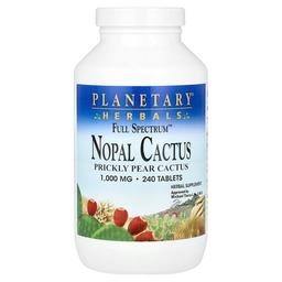 Planetary Herbals Full Spectrum Nopal Cactus 240 Tablets