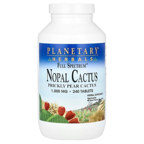 Planetary Herbals Full Spectrum Nopal Cactus 240 Tablets product image
