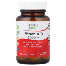 Pure Essence Vitamin D 5 000 Iu 30 Vegi Caps