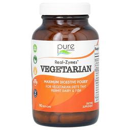 Pure Essence Real Zymes Vegetarian 90 Vegi Caps