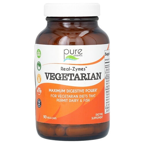 Pure Essence Real Zymes Vegetarian 90 Vegi Caps product image