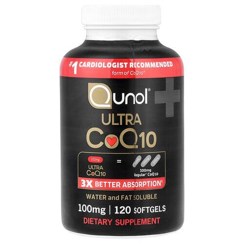 Qunol Ultra Coq10 100 Mg 120 Softgels product image