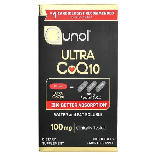 Qunol Ultra Coq10 60 Softgels product image