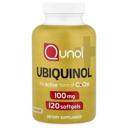 Qunol Ubiqunol 100 Mg 120 Softgels