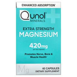 Qunol Magnesium 60 Capsules 210 Mg Per Capsule